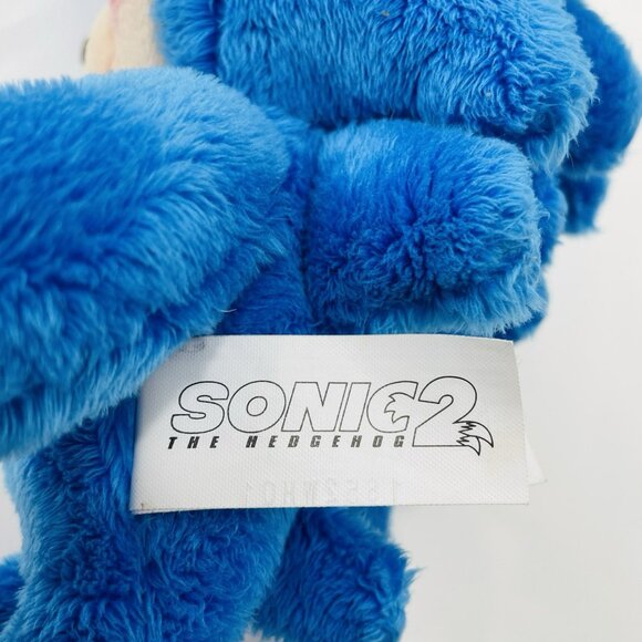 Paramount Sonic 2 Hedgehog Plush Toy 14” Movie Jumbo XL Big Anime Comic 2022 Kid - Picture 11 of 12